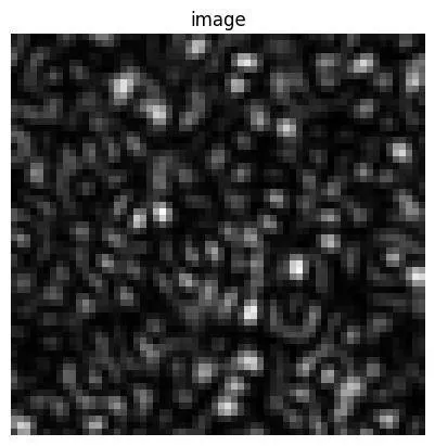 A speckle pattern