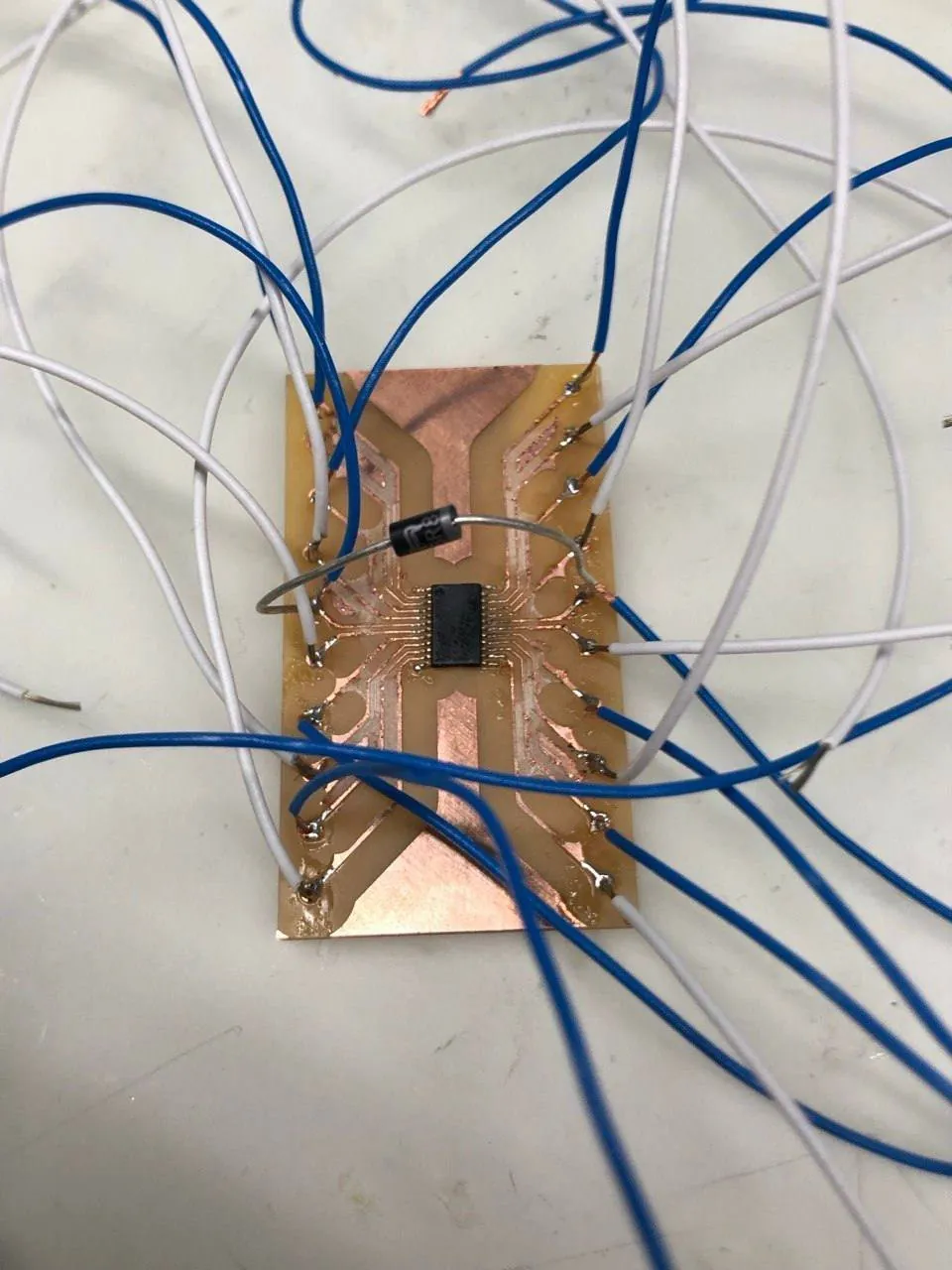 The high-voltage switching board